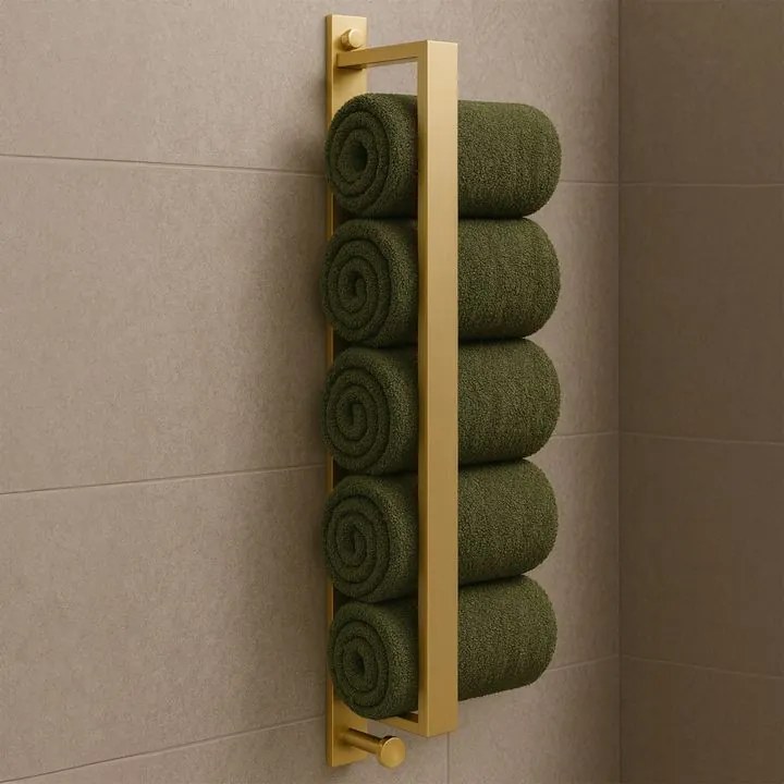 Cuier de baie auriu periat