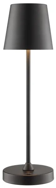 Brilliant - Lampă de masă LED ELORA, tactilă, reglabilă, reîncărcabilă, LED/2,5W/5V 2700K IP44 negru