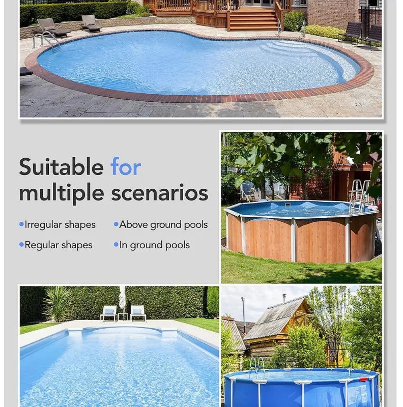 Robot pentru curatarea piscinelor fara fir Wybot OSPREY 200 MAX, 5200 mAh, Pana la 80 m², Motor dublu, Autonomie 100 min, Self-beaching, Auto-reverse,, IPX8, Gri