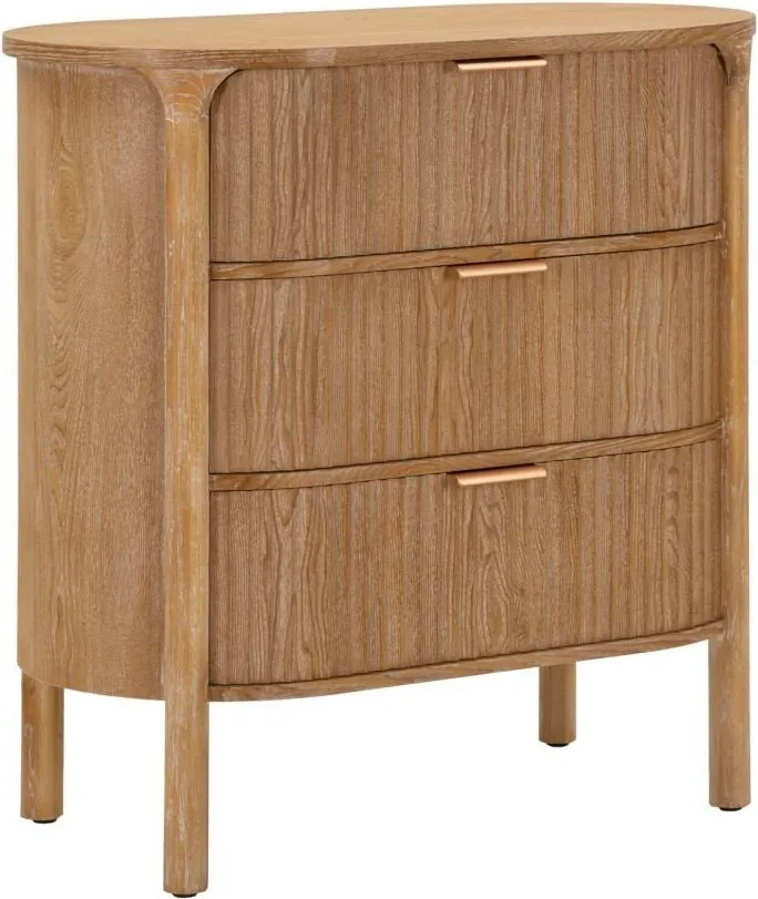 Comodă în culoare naturală din lemn de brad 80,5x82x47 cm Gothenburg – Mauro Ferretti