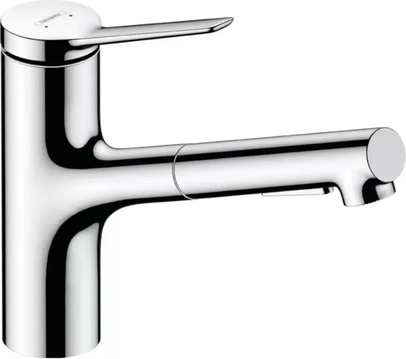 Baterie bucatarie cu dus extractibil Hansgrohe Zesis M33 150 sBox cu 2 jeturi