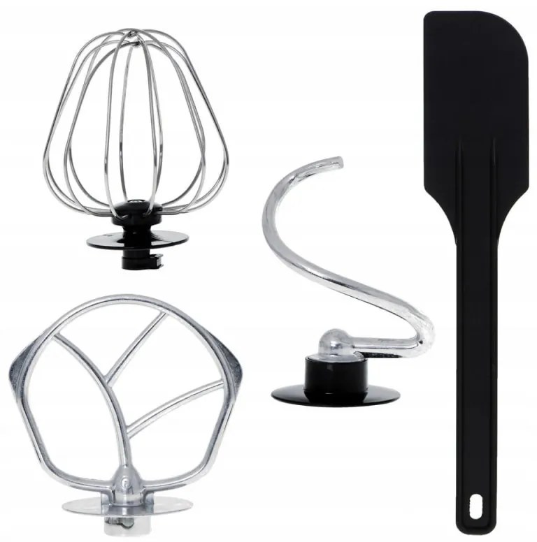 Mixer planetar Voltz V51115F, 1600W, Tot metal, 5 litri, 6 viteze, LED, Otel inoxidabil