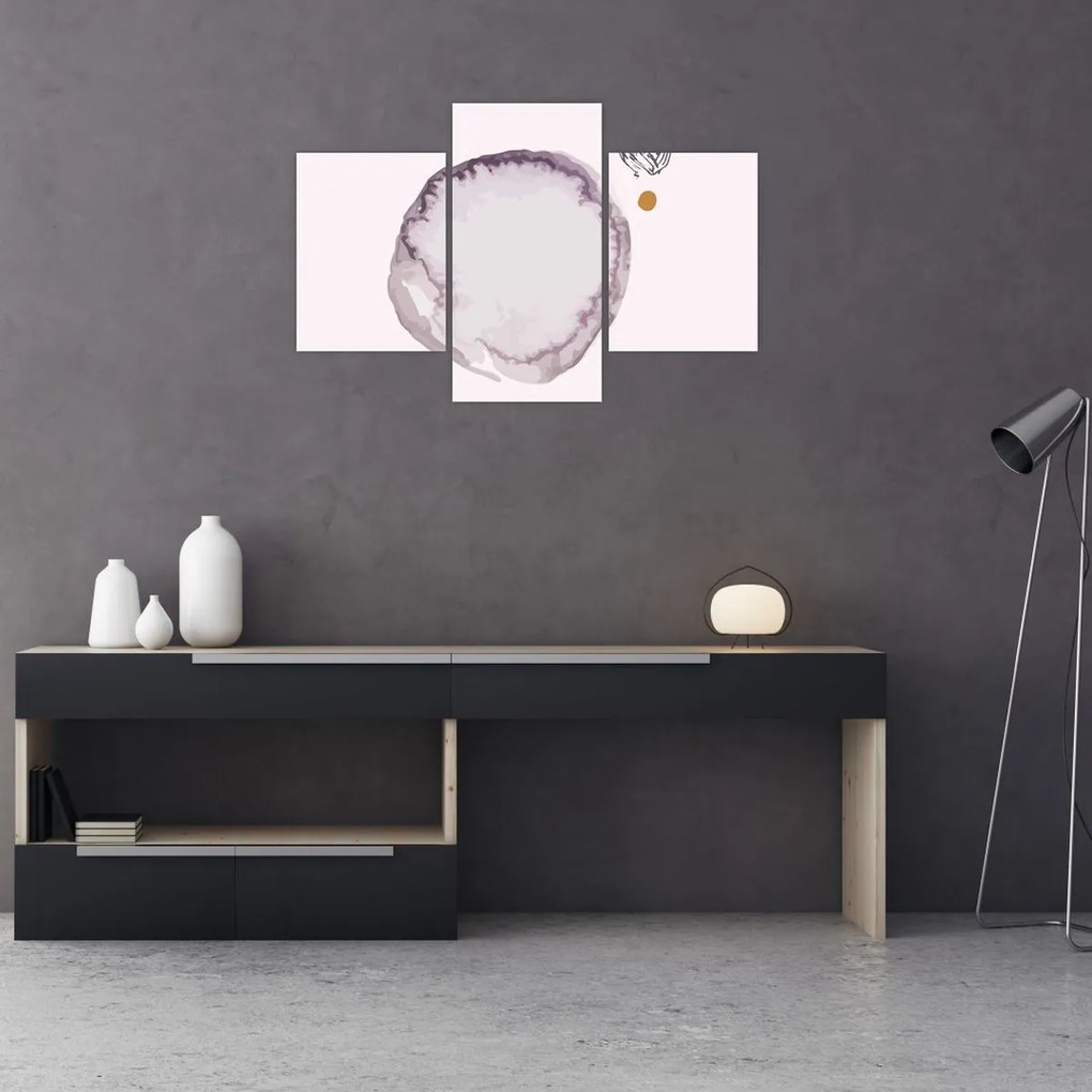 Tablou - Minimalism violet N⁰4 (90x60 cm)