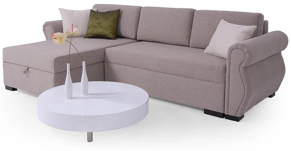 Canapele Glammy La comanda, orice culoare., 210 cm, 318  cm, 88 cm, Coltar Extensibil T4, Stofa