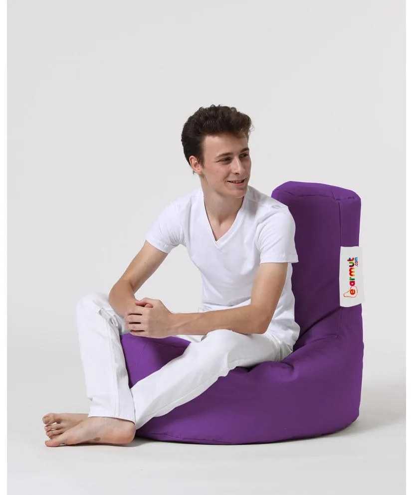 Fotoliu puf Lerna (violet). Promo -6%. 1101685