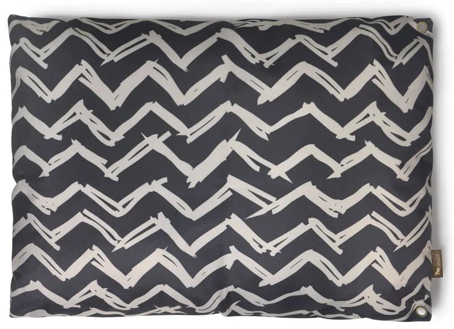 Pat pentru animale de companie negru pentru câini 70x90 cm Outdoor Bed Barn Raven Black M – P.L.A.Y.