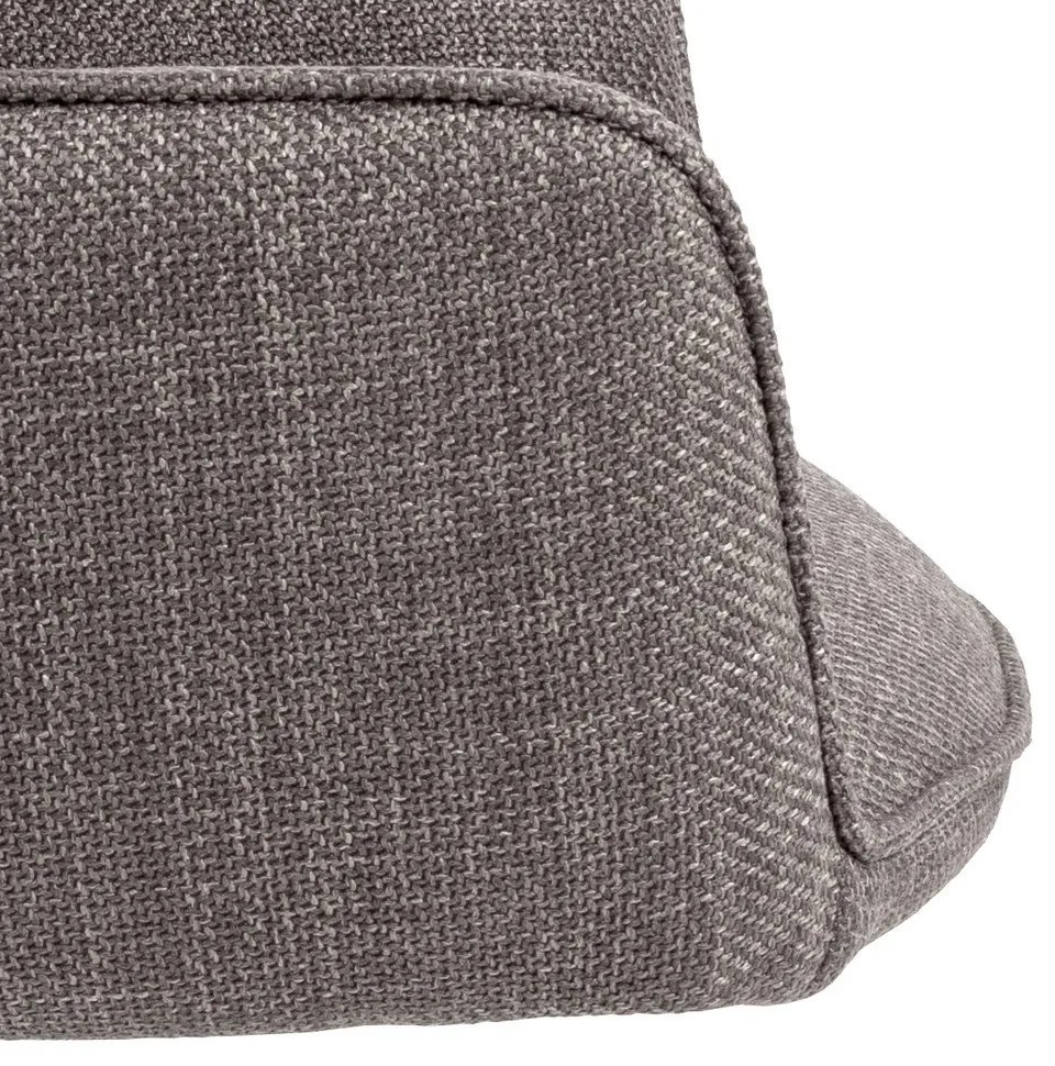 Set de scaune de sufragerie gri deschis cu cotiere 2 buc. tapițat Glenda – Actona