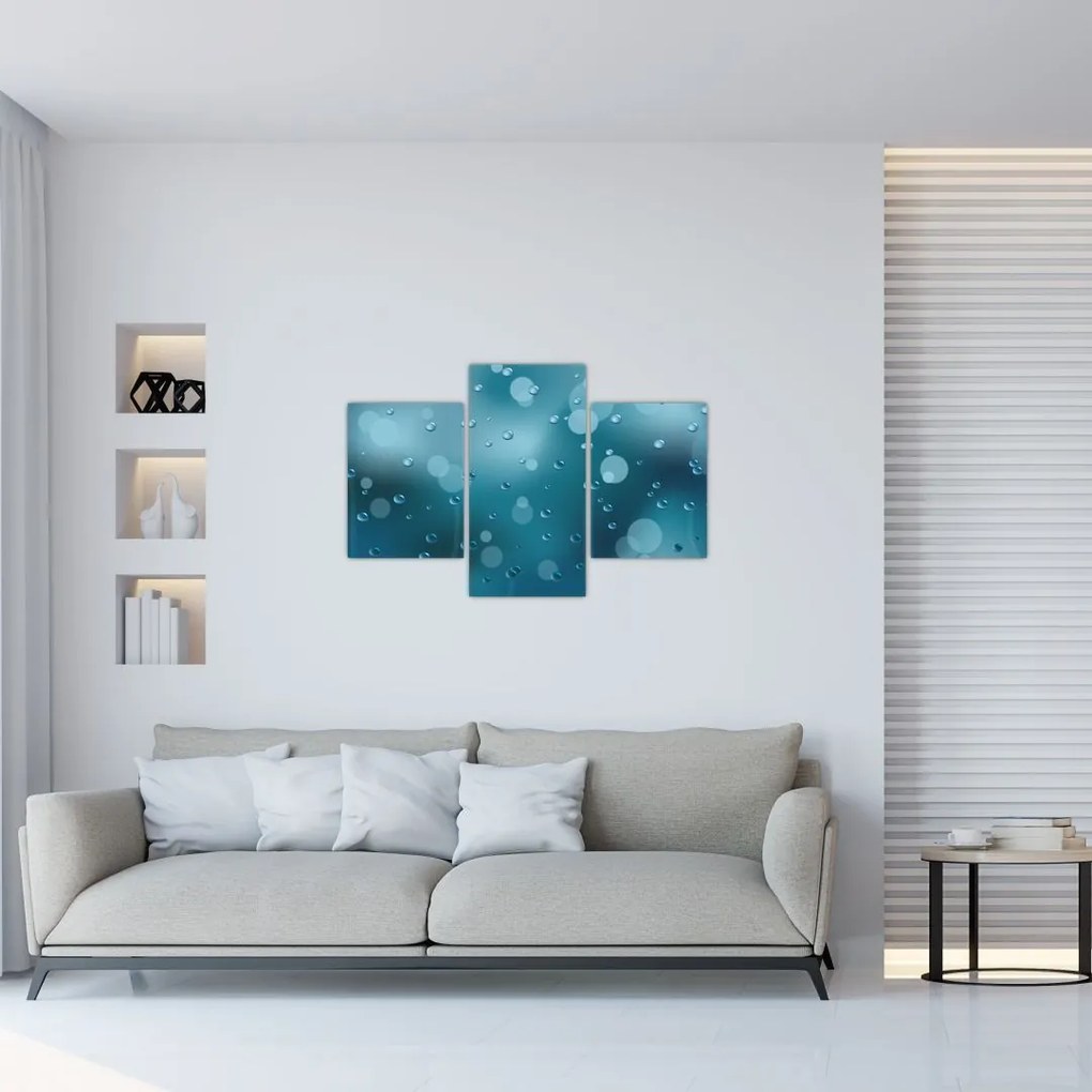 Tablou cu picături (90x60 cm)