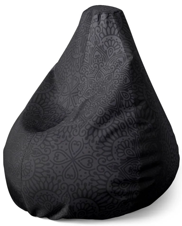 Sac de șezut Pear mehendi, antracit