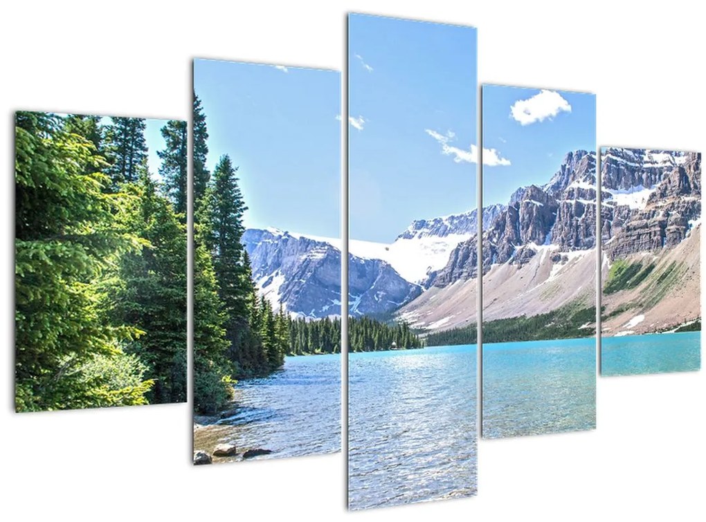 Tablou - Lac Alpin (150x105 cm)