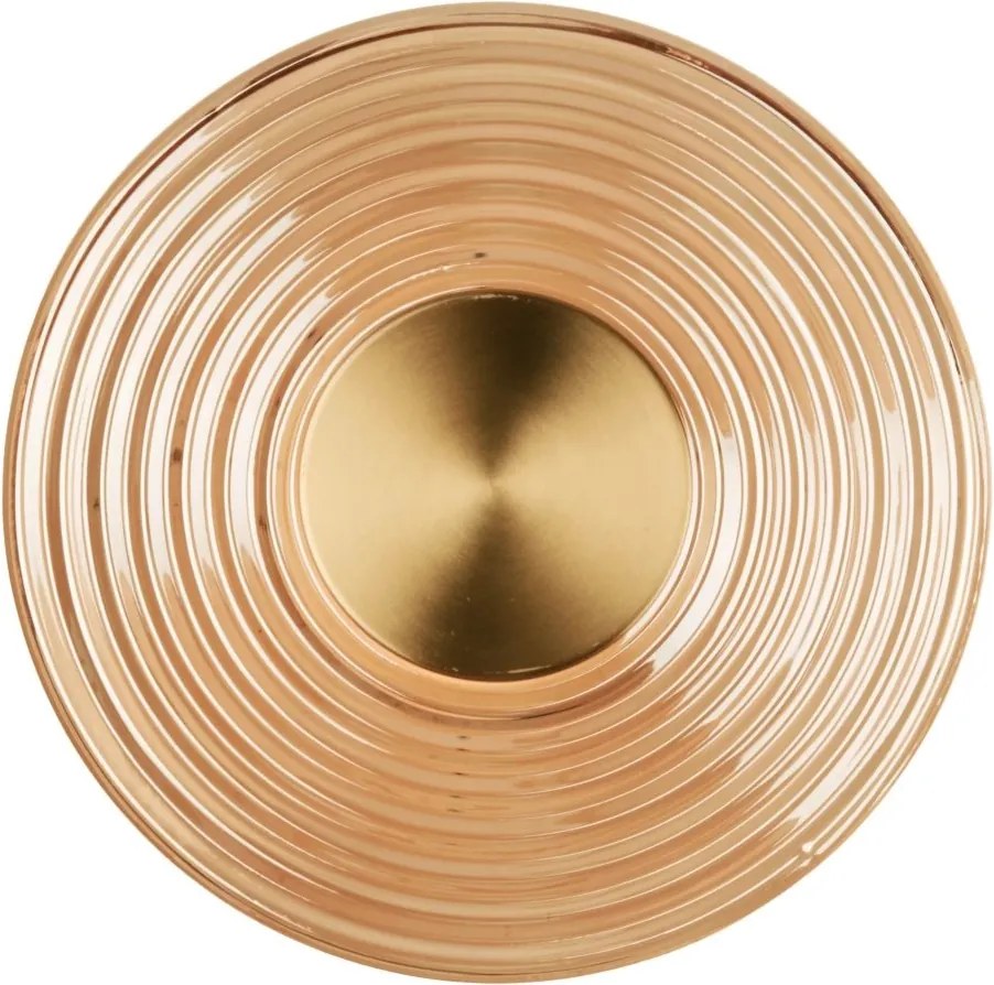 Aplica de perete LED moderna Leonardo aurie