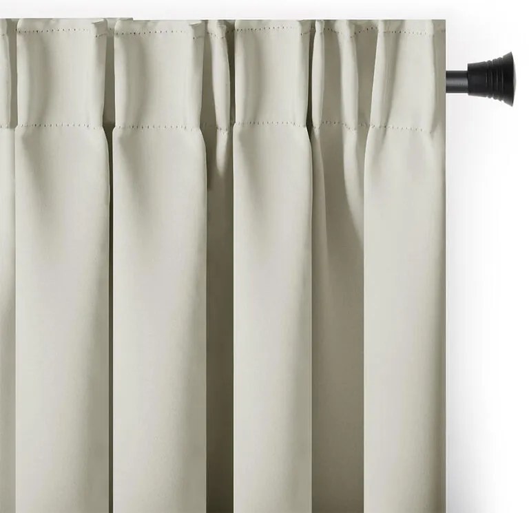 Draperie groasă blackout RESTILO crem 140 x 245 cm set 2 buc