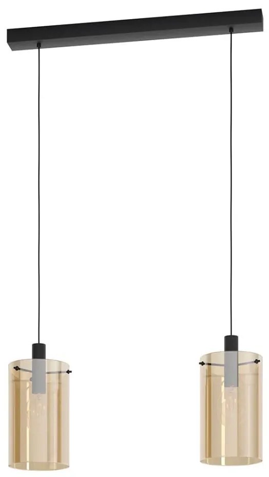 Lustră pe cablu POLVERARA 2xE27/40W/230V Eglo 39538