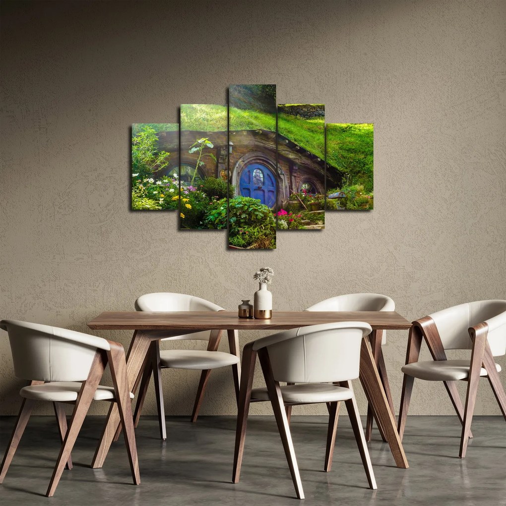 Tablou - Orasul Hobitin (150x105 cm)