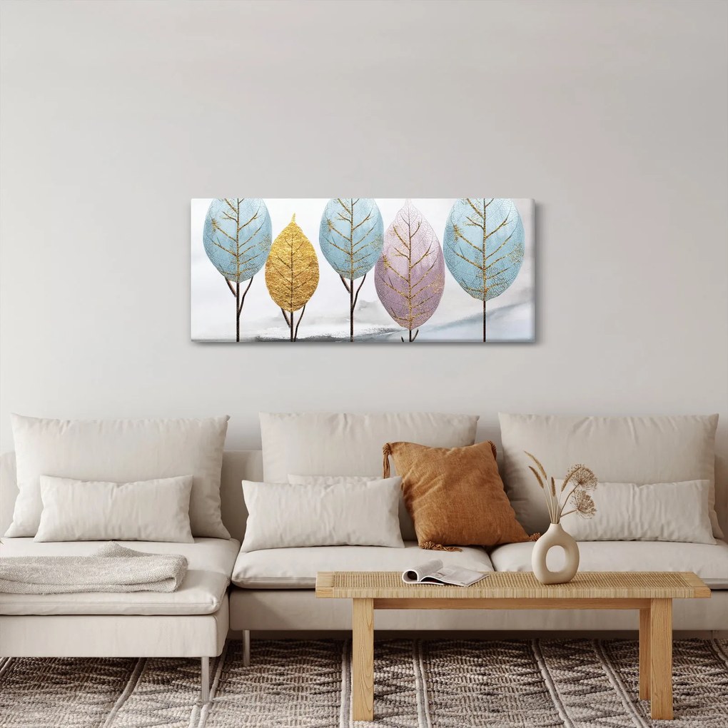 Tablou - Copaci design (120x50 cm)