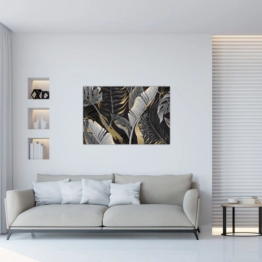 Tablou - Jungla de aur (90x60 cm)