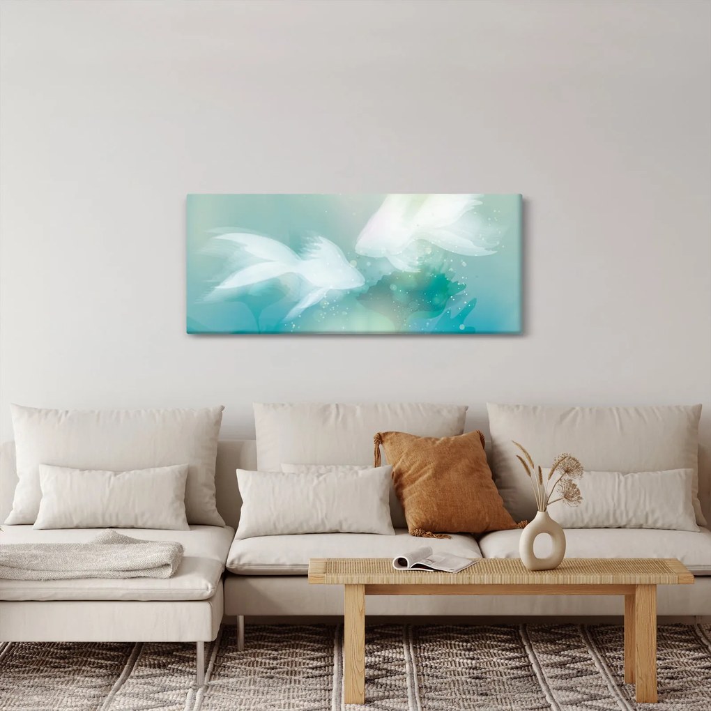 Tablou - Peștișori (120x50 cm)