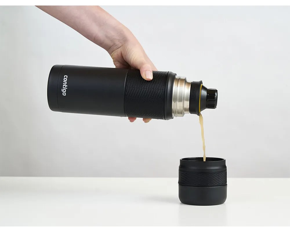 Sticlă termică Contigo Thermal Bottle 740 ml MatteBlack, 740 ml