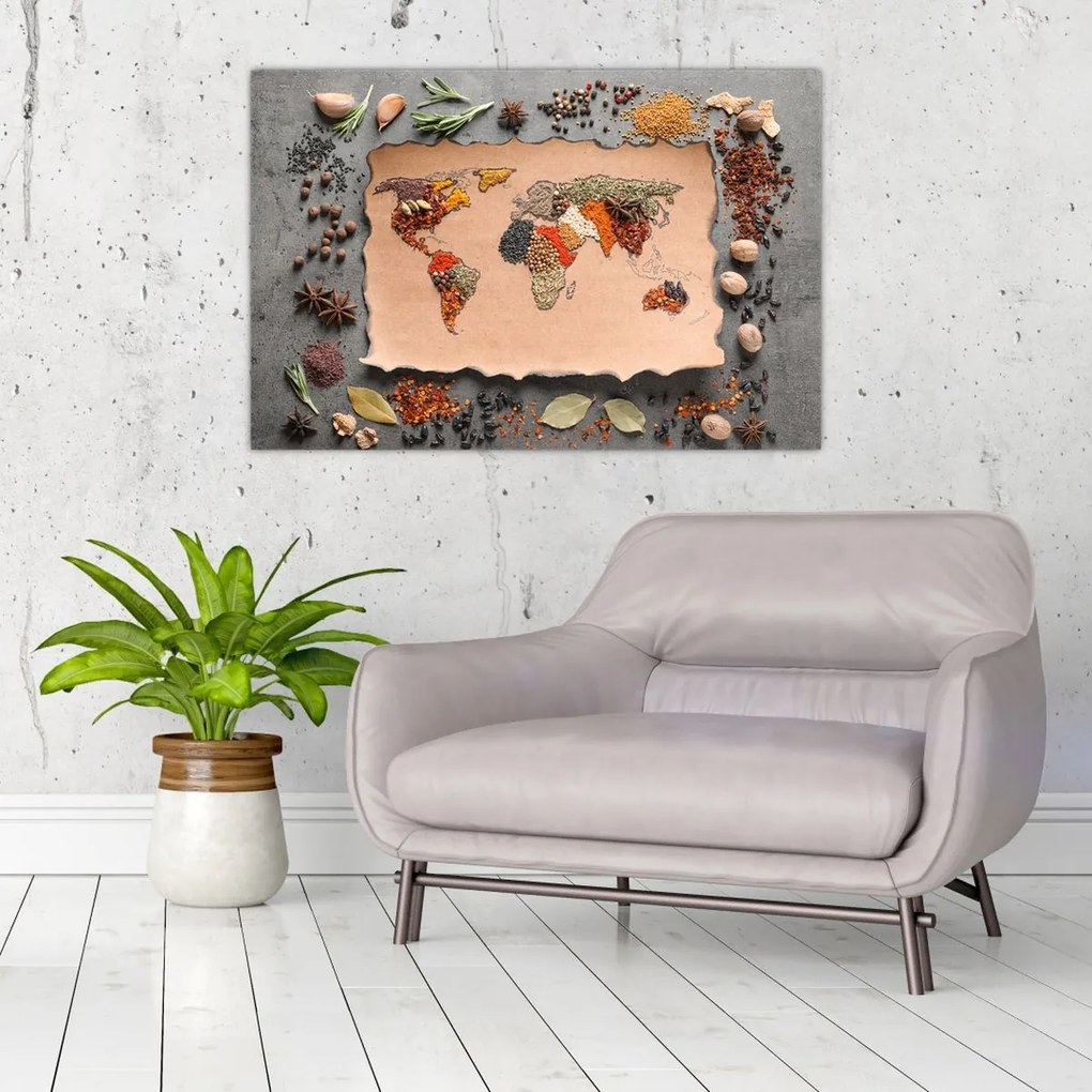 Tablou - Rădăcinile lumii (90x60 cm)