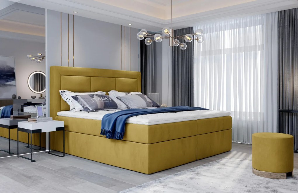 Pat boxspring Vivre 160x200 cm Monolith 48