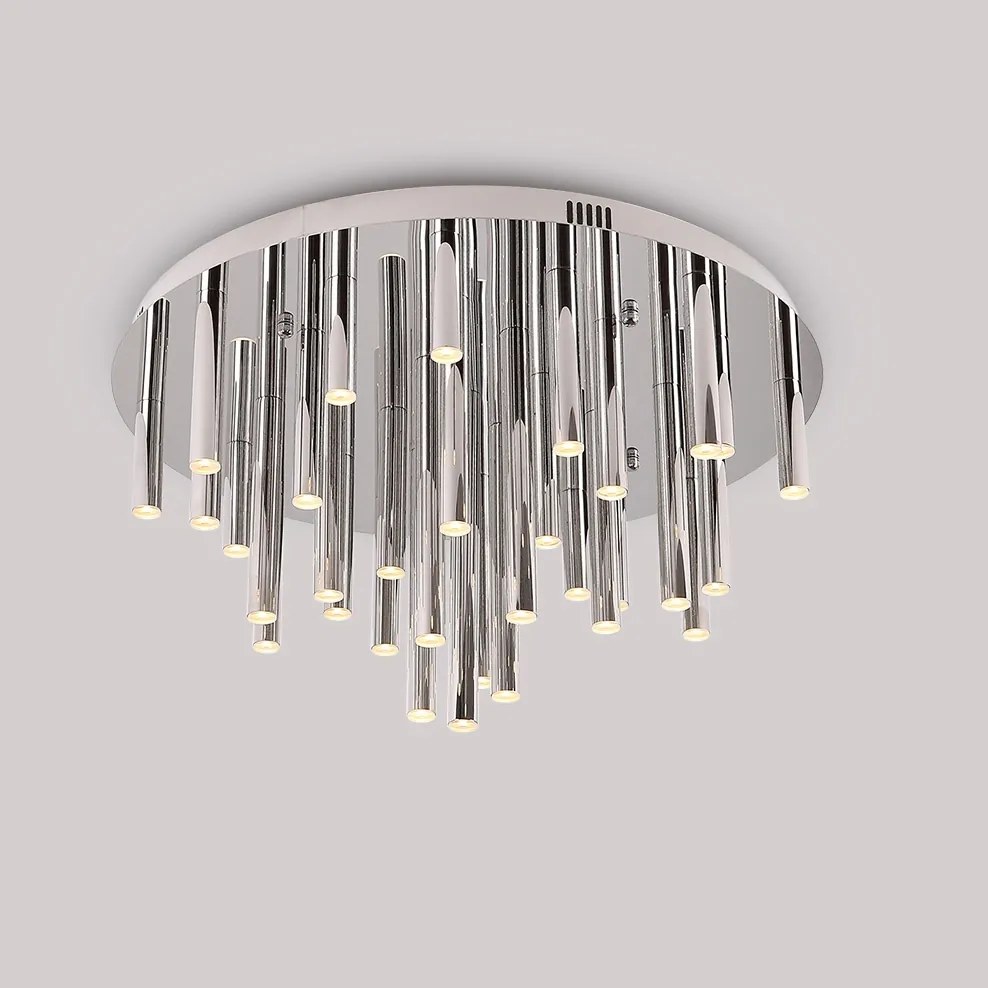 Plafoniera LED dimabila design Premium Class Quality ORGANIC crom