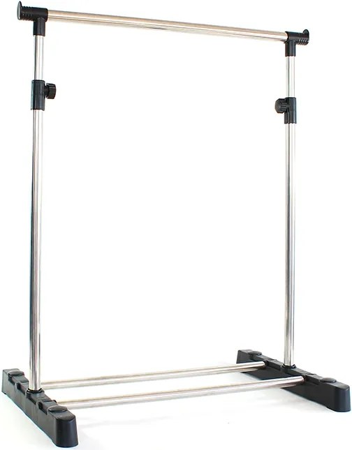 Suport de haine din metal pentru umerase cu inaltime reglabila pana la 116cm