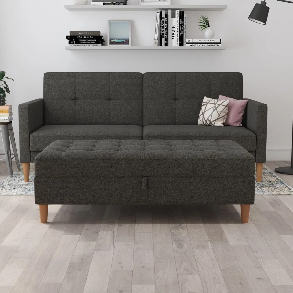 Taburet gri închis Lilly – Støraa