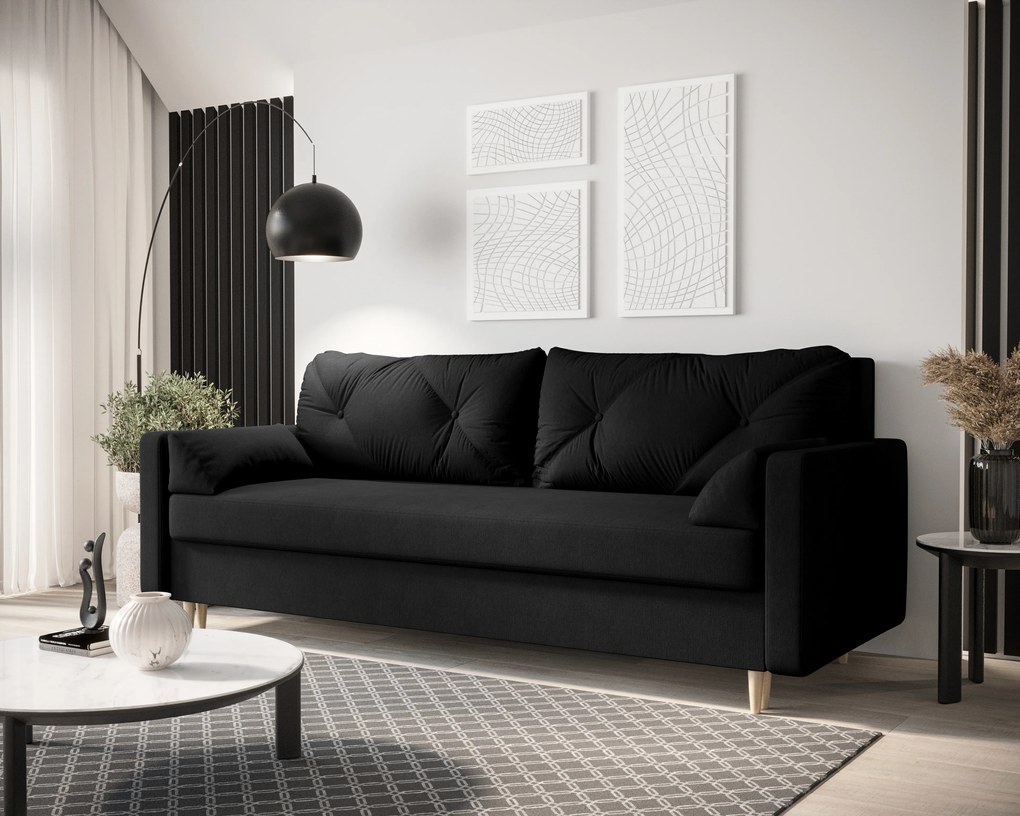 Supermobel Canapea ASTRA, 220x88x85, cosmic 160