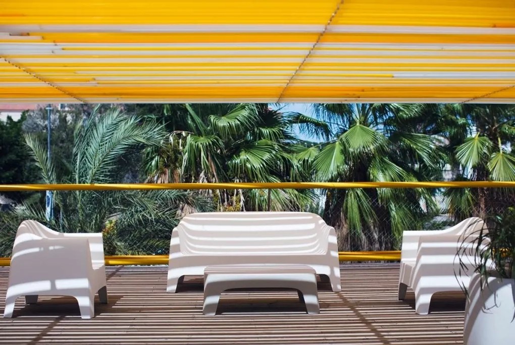 Set de 4 Scaune moderne de exterior / interior design premium SOLID LOUNGE CHAIR 55023 Vondom