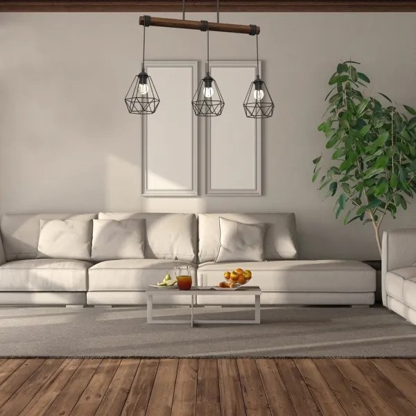 Lustră aplicată ACERO 3xE27/60W/230V