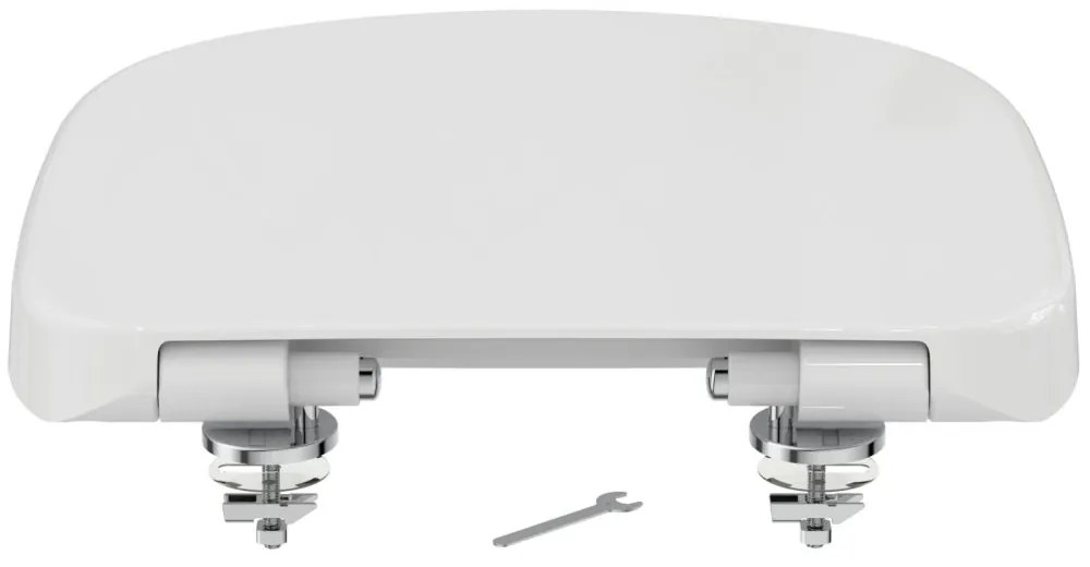 Capac WC, 480x380x50 mm, Soft-close, alb
