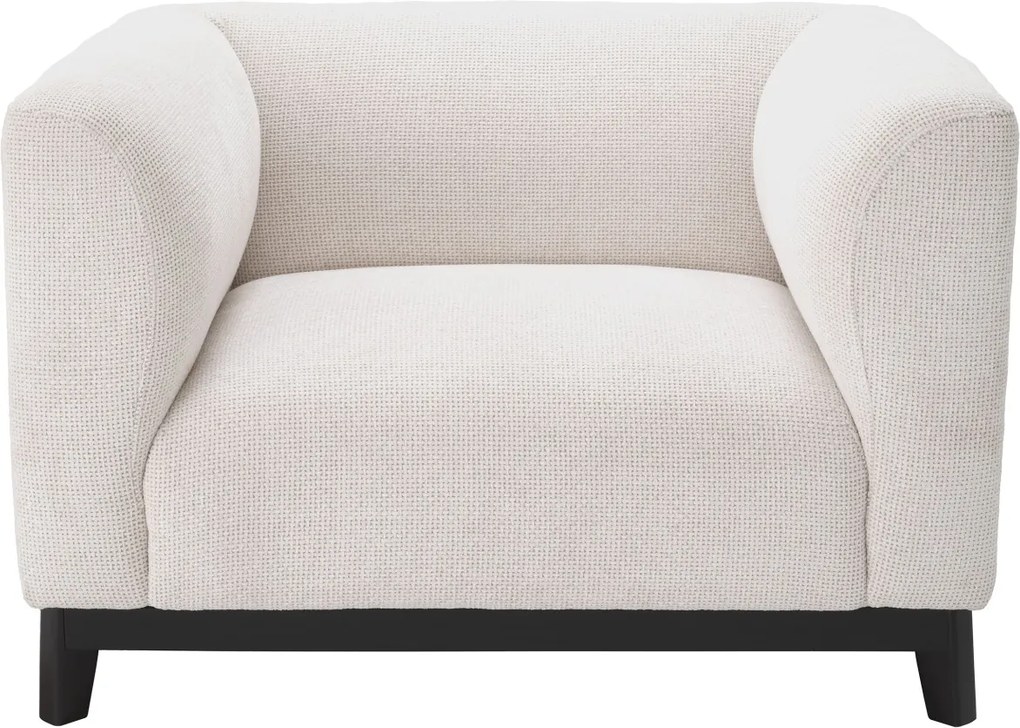 Fotoliu design LUX Corso, lyssa off-white