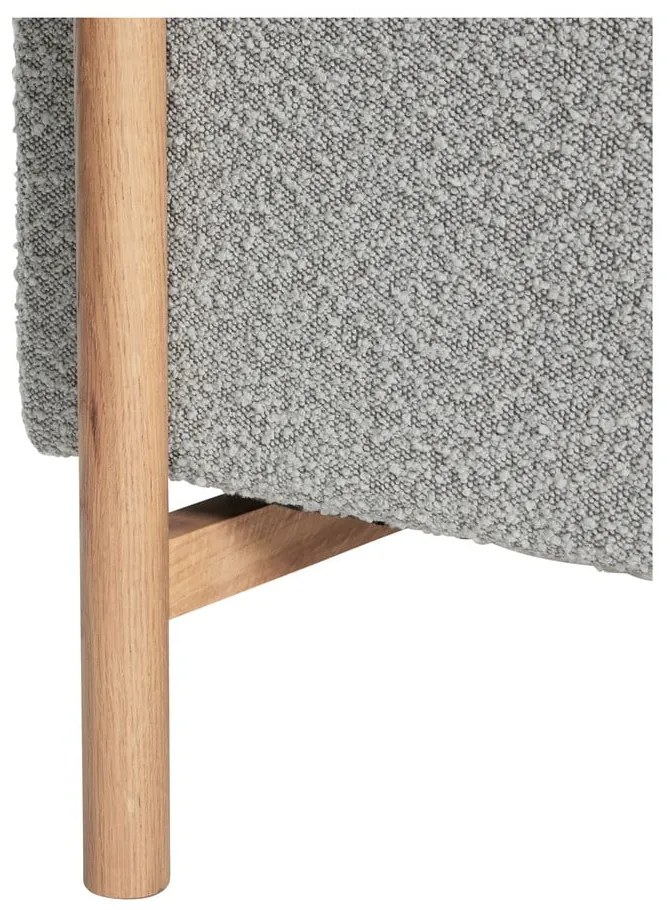 Canapea gri 257 cm Moment – Hübsch