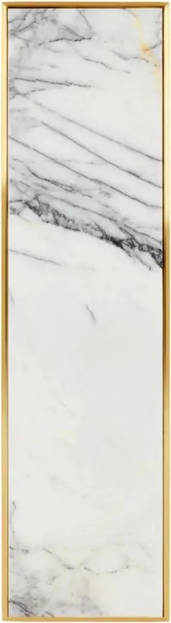 Consola design LUX cu blat din marmura alba, Henley S auriu 111649 HZ