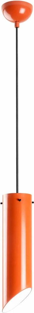 Lustra KESIKBORU, portocaliu, metal, 8x37-114 cm