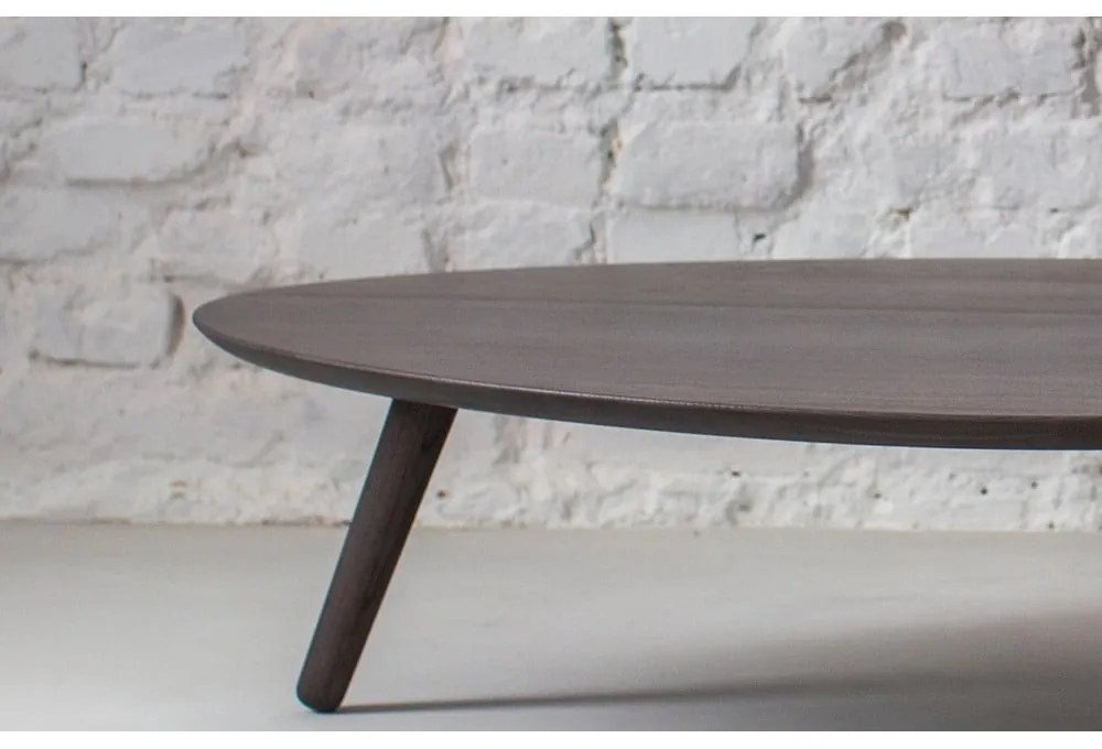 Măsuță de cafea din lemn de frasin Ragaba Contrast Pick, gri