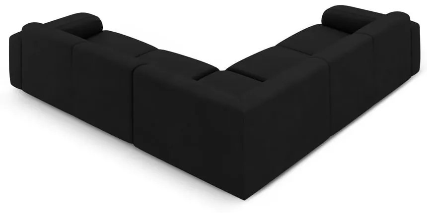 Colțar negru (cu colț variabil/în formă de ”L”) Molino – Micadoni Home