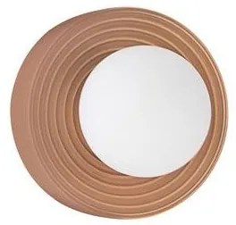 Aplica baie protectie IP44, Portelan, Caramel, ORBIQUE 16cm