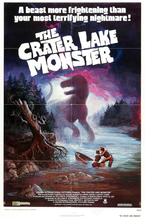 Ilustrație Crater Lake Monster