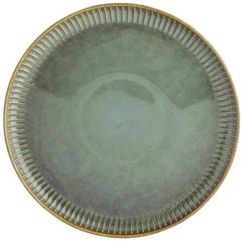 Altom Farfurie adâncă din porțelan Reactive Sage,26 cm