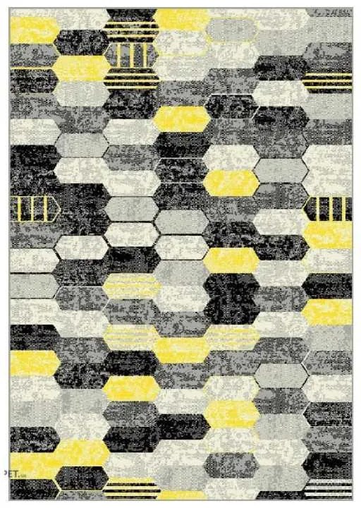Covor Hexagonal Multicolor Selectează mărime: 160 X 230