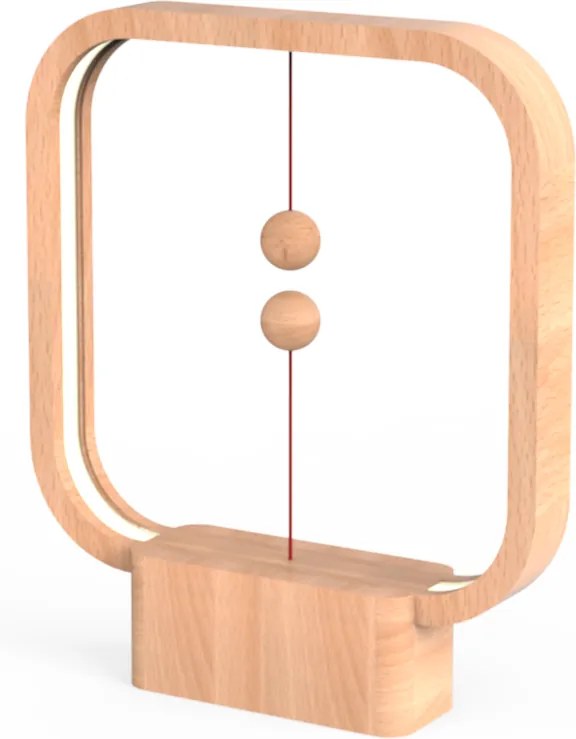 Veioză Heng Balance - Square - Lemn deschis