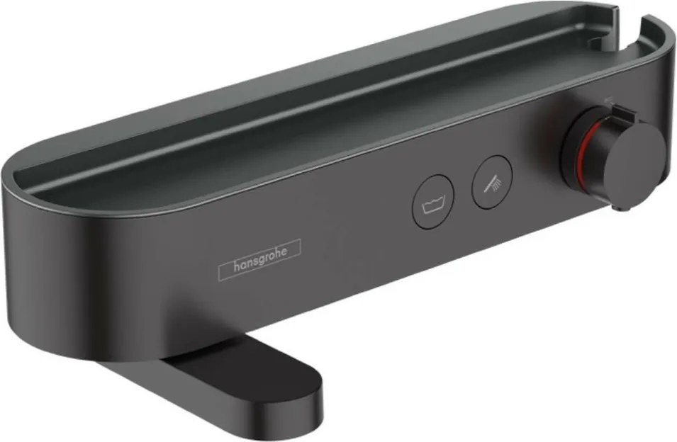 Baterie cada-dus termostatata negru mat Hansgrohe ShowerTablet Select