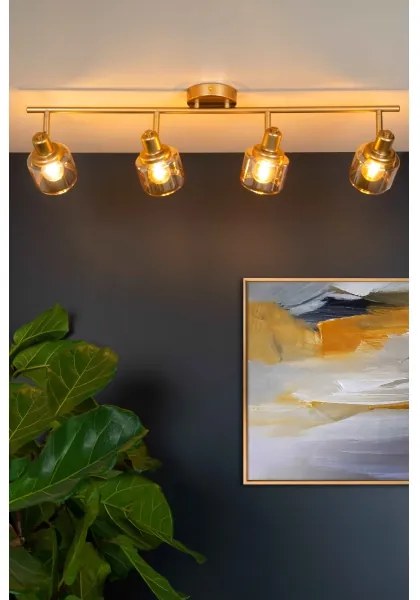 Spot Lucide 77979/04/02 BJORN 4xE14/40W/230V auriu