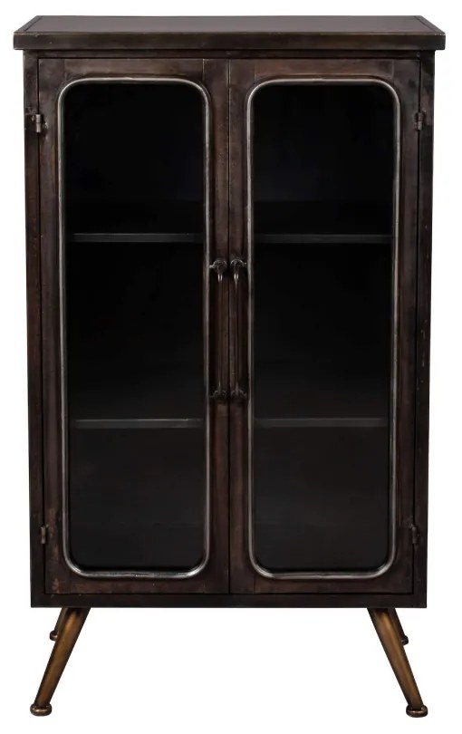 Vitrina din metal Denza Cabinet H100cm