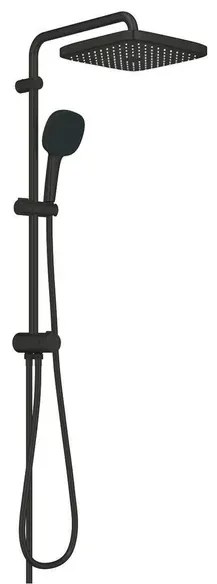 Coloana de dus negru mat Grohe Tempesta Cosmopolitan 250 Cube fara baterie