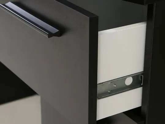 Masă PC Ayver (Negru mat) (cu iluminat LED). 1053959