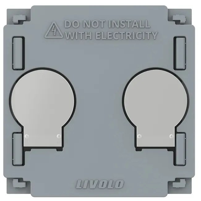 Modul Intrerupator Dublu cu Revenire, Contact Uscat si 12/24V cu Touch LIVOLO – Serie Noua