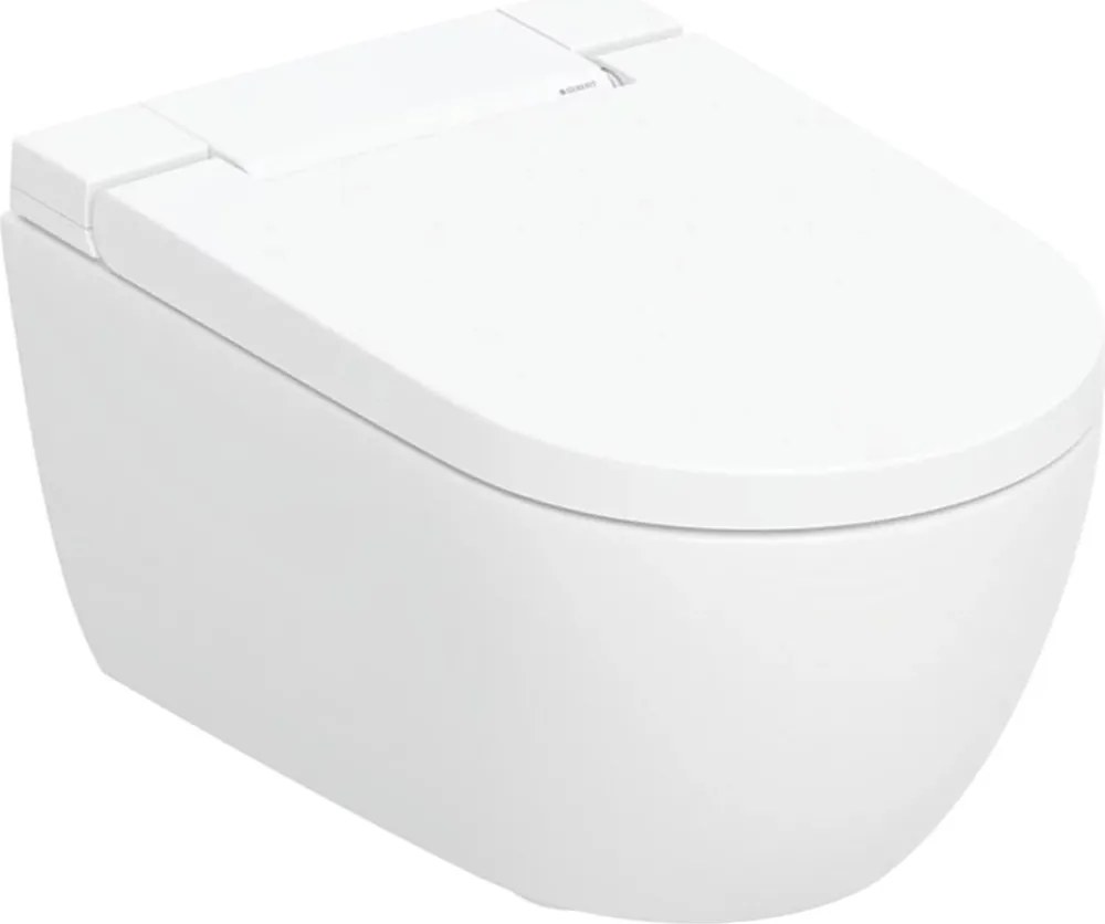 Vas wc suspendat cu capac softclose si functie bideu Geberit AquaClean Alba