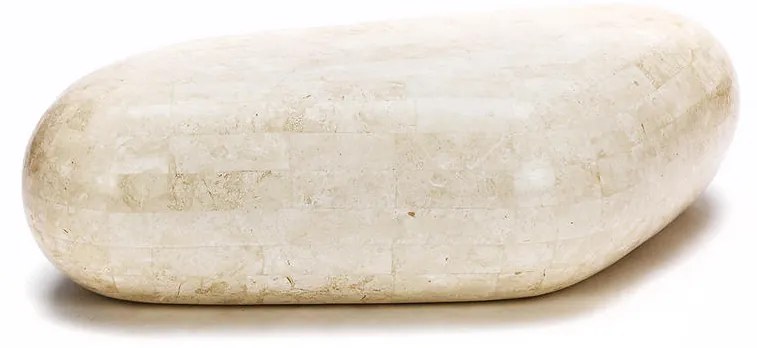 STONES Masă de cafea (52 x 98 x 27h) 98cm X 52cm H. 27cm | Aosom Romania